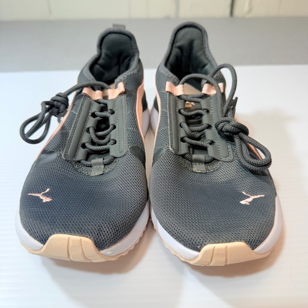 Puma Women's Athletic Running Shoes Gray Pink Size US 9 EUR 40